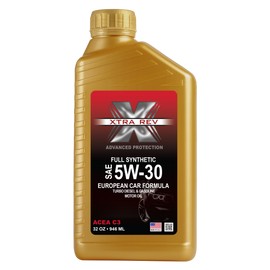 ACEITE DE MOTOR A GASOLINA SINTETICO 5W30 EUROPEAN SN+/C3 ACEA C3 - 12/1 L