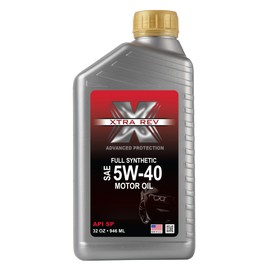 ACEITE DE MOTOR A GASOLINA SINTETICO 5W40  - 12/1 L